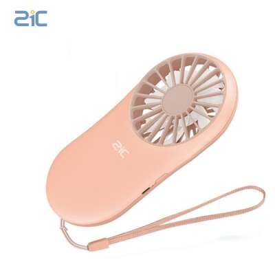 Silent Portable Ultra-thin Small Solid Color Powerful 3 Speed Adjustable USB Rechargeable Personal Handheld Fan