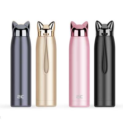 UOZ-1001 320ml Vacuum Insulated Stainless Steel Leak-proof Thermoses Water Bottle BPA Free Travel Mug Handheld Cup